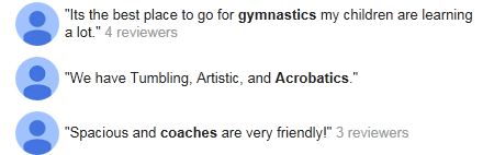Oakville Gymnastics reviews